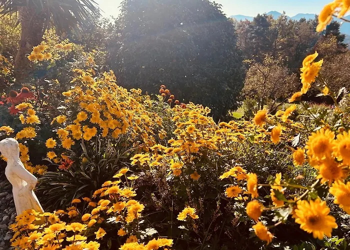 Casa Fiorita, Luino, Il Tempo Rallenta Tra E Fiori Nyaraló *